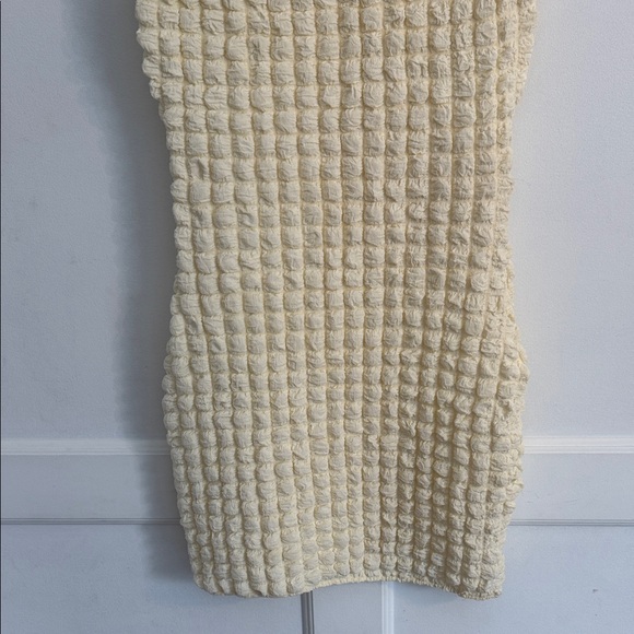 Princess Polly Cream Textured Mini Dress - Picture 4 of 11